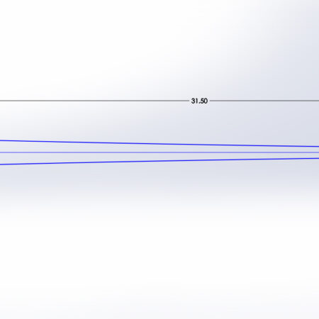 Sam Halote XV Blade, 31.5", Spat Tip, F4