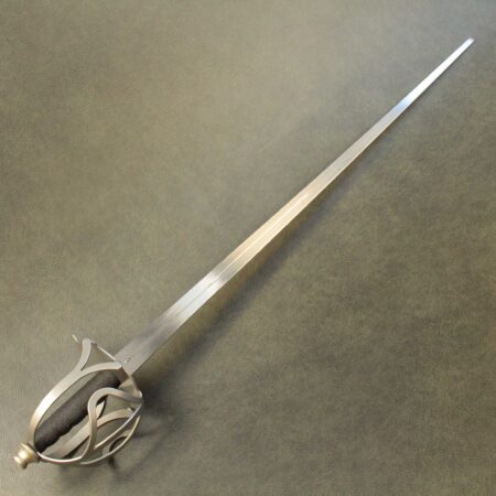 Complete Economy Basket Hilt Sword